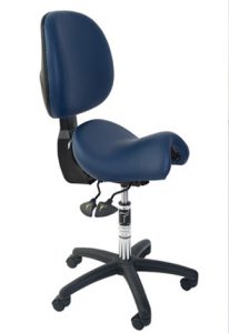 Ergonomic office chair with back support