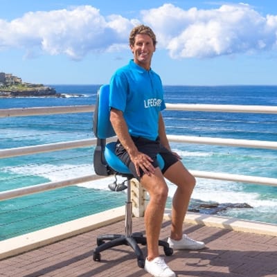 Bambach saddle chair for wellness