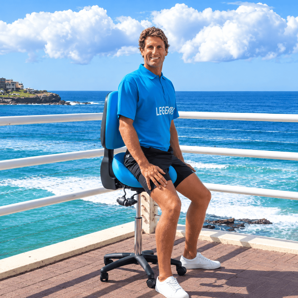 I am always speaking to clients about being mindful about their posture & breathing at all times. The Bambach provides full postural support when seated, which for a lot of people, is most of their day.